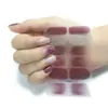 Novos Adesivos de Unha de Cristal Rosa Sonhador Estilo Coreano Mais Vendidos da Amazon Adesivos de Unha Coloridos Doces Conjunto Completo Atacado