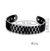 Venta Caliente Transfronteriza Europea y Americana Moda Europea y Americana Abierto Ajustable Pulsera Magnética Anillo Malla de Aleación Joyería de Mano al por Mayor