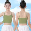 Ropa interior para niñas Desarrollo temprano Estudiantes de preparatoria Adolescentes Sujetador Niños grandes Tirante sin marca Chaleco pequeño