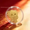 Pegatinas para Teléfono de Oro Puro 999 del Año de la Oveja, Pequeñas Pegatinas de Pan de Oro, Productos de Atracción para Transmisiones en Vivo de Tienda, Regalos de Fábrica