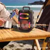 Gy-801 Nuevo de Fábrica Bolso de 8 pulgadas Micrófono Altavoz Bluetooth Karaoke Cuadrado para Exteriores Bolsito Móvil Subwoofer