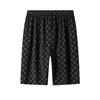 Traje Deportivo Casual para Hombre Seda de Hielo Manga Corta Verano 2024 Nuevo Pantalones Cortos Estilo Coreano Ropa de Marca de Moda Estilo Moderno