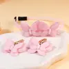 Accesorios de Mariposa de Doble Capa de Perlas de Tela Pinza Lateral para el Cabello de Niños Pasador Aro para el Cabello de Mariposa para Niñas Conjunto de Accesorios para el Cabello Tocado