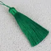 8cm Borla Grande e Grossa Seda de Gelo Resistente a Amassados Vertical Borla Marcador de Página Sachet para Roupas Pingente Estilo Antigo DIY Espesso 12