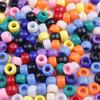 Contas de barril de acrílico contas soltas artesanais pulseira caseira diy educação infantil acessórios de joias com miçangas bolsa de material tecido
