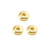 En stock Suministro de cuentas de ábaco de acero inoxidable, cuentas OVNI, cuentas hechas a mano para bricolaje, cuentas con orificios pasantes, cuentas de posicionamiento, accesorios de joyería
