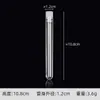 Botella Plástica Sellada Transparente Delgada para Guardar Agujas, Soporte para Tubos de Ensayo, Jeringa, Accesorios para Agujas de Coser a Mano y Botella para Guardar Agujas de Ropa