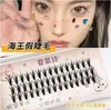 Paquete Mixto de Pestañas Postizas Segmentadas para un Look Natural, Pestañas Postizas Perezosas de 3 Pasos, Estilo Manga Natural de Hada Celebridad de Internet
