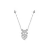 Collar de Lujo Ligero de Diseño Nicho Inspirado en Estrellas para Mujer, Cadena para Clavícula de Influencer de Tiktok para Verano