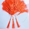 Accesorios para linternas del Festival de Medio Otoño una colección completa de linternas de bambú linterna pequeña Palo de madera de conejo borla para linterna barba Poste de hierro colgante dorado