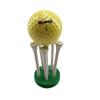 Pelota de golf con LOGO imprimible en stock resistente al desgaste voladora Golf
