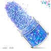 Traje de manicura de Amazon, 12 colores mixtos, esmalte de uñas láser, pegamento, lentejuelas, brillo en polvo, joyería para uñas, diamante