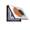 Nova Caixa de Medidor Elétrico Estilo Chinês Pintura Decorativa Moderna com Relógio para Cobrir o Quadro de Distribuição, Relógio de Parede Pintado, Estilo de Luxo Leve Personalização