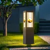 Lámpara Solar para Césped Exterior LED Simple Impermeable Jardín Comunitario Villa Parque Prado Lámpara Decorativa de Paisaje