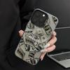 Pantalla Completa de Dólares Adecuado para Funda de Teléfono Apple 16 Pro Max iPhone 15 Pro Nuevo Modelo 14 Pro Estilo Europeo y Americano 17 Fortuna