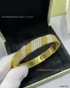 Pulseira Kaleidoscope Trevo de Quatro Folhas V-Gold, Versão Estreita, Espessamente Banhada a Ouro Rosé 18K, Versão Larga, Com Pérolas, Pulseira Totalmente Cravejada com Diamantes