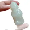 Ventas directas de fábrica colgante natural de Xinjiang dueño de la riqueza Khan Jade terrateniente vieja riqueza mil ganancias mango pequeño al por mayor