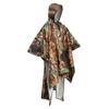 Impermeable de una pieza tres en uno para exteriores, para senderismo, resistente al viento y a la lluvia, poncho multifuncional para el suelo, bolsa de almacenamiento y entrega.