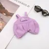 Roupas de Bebê Novas Macacão Fofo de Desenho Animado Boneca de Vinil Labubu Monchhichi Calça de Boneca de Algodão Substituição