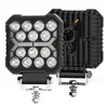 Black Warrior Cuadrado de 4 Pulgadas Luz DRL con Luz de Trabajo Diurna Modificada LED para Vehículo Todoterreno Luz Auxiliar de Ingeniería