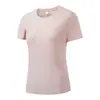 Novos Tops Casuais de Seda Gelada de Manga Curta para Casais de Verão Masculinos, Soltos, de Secagem Rápida, Confortáveis, para Uso Externo, com Gola Redonda, Tops para Fitness