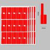 Etiqueta de Categoría de Carga por Línea Eléctrica Pegatina Impermeable para Cable de Red Tipo P Cable de Datos Autoadhesivo Pegatina de RF Adhesivo para Inyección de Tinta