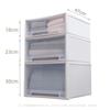 Caja de Almacenamiento Transparente Tipo Cajón Gruesa de Tamaño Grande para Zapatos, Organización de Ropa en Casa y Caja de Almacenamiento Tipo Cajón de Armario