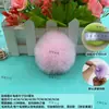 3Cm4Cm6Cm Bola de Pelo de Coelho Artificial Acessórios de Roupa DIY Decoração de Sapato e Chapéu Pingente de Bolsa Material Artesanal Fabricante Atacado