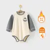 Ropa Jingqi para Bebés Recién Nacidos Derong Monos de Otoño e Invierno Monos para Bebés de Pocos Meses Ropa Cálida para Casa