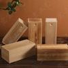 Caja de Almacenamiento Rectangular Antigua de Madera Maciza Escritorio Retro Caja de Madera Pequeña de Madera Maciza Empaque de Regalo Personalizado Caja de Té