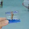 Cielo Estrellado Mini Pequeño Rectangular Astronauta Flotante Aceite Líquido Gota de Aceite Astronauta Regalo Pequeño para Niños Regalo de Cumpleaños