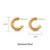 Aretes, Acero Inoxidable, Ins, Minimalista, Declaración