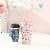 Linda Bolsa Isotérmica para Té de Leche, Bolsa Refrigeradora Portátil con Forma de Corazón Femenino, Bolsa Tote Conveniente para Bebidas Frías de Verano