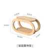 Estante para Flores para Repisa de Ventana de Madera Maciza, Soporte Decorativo Creativo para Suculentas, Estante de Almacenamiento Multinivel para Escritorio en Esquina de Balcón Interior