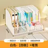 Estante de escritorio para libros, organizador de clasificación por materias para estudiantes, estante para archivos de estación de trabajo de oficina, portalápices de arte en hierro para papelería