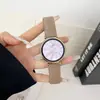 Pulseira de Couro Magnética Fosca Adequada para Apple Huawei Watch Fit4/3Gt5 Strap Gt6Pro Xiaomi 8/9