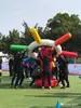 Adereços divertidos para eventos esportivos: cobra gulosa inflável, polvo andando, círculo mágico giratório meticuloso, revezamento de ponte humana