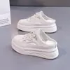 YT2066 Venta Caliente Transfronteriza 2026 Zapatillas Cerradas Versátiles Slip-On Ligeras y Transpirables para Exteriores Sandalias para Mujer