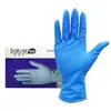 Guantes Desechables de Nitrilo Bazzer 900 Salón de Belleza Tatuaje Resistentes al Desgaste Resistentes al Aceite Grado Alimenticio Guantes de Aislamiento Azules