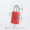 Cadeado de Combinação de Metal para Portas de Armário de Dormitório Estudantil, Bagagem de Academia, Fechaduras de Gaveta e Pequenos Cadeados Antifurto Domésticos