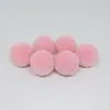 2,5cm Bola de Yangmei Bola de Pelúcia 2,5cm Bola Redonda de Caxemira Acessórios DIY Peças para Acessórios de Cabelo 10 Peças