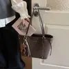 Bolsa Tote Versátil Transfronteriza para el Día a Día, Bolso de Moda Nuevo para Mujer, Bolso de Hombro Casual de Gran Capacidad, Bolso Grande para Mujer