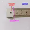 Base de Lustre de Teto Suporte Metálico em Forma de I Placa Superior de Lustre Chapa de Ferro Placa de Suspensão Lateral para Lustre Tira de Fixação no Teto