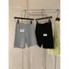 Té Verde Limón 2026 Principios de Otoño Estilo Minimalista Coreano Versátil Cintura Elástica Pantalones Cortos Casuales de Ciclismo para Mujer 11126