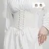 Cinto Larga de Renda para Cintura Feminina Versátil Decoração para Vestido Top Elástico Ajustável