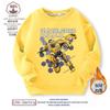 Suéteres de Dibujos Animados de Abejorro para Niños Otoño e Invierno 2025 Nuevos Suéteres Bonitos de Estilo Coreano Casual Camisetas Básicas