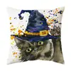 Funda de Cojín para Sofá Estilo Nuevo de Halloween, Cojín Decorativo y Cómodo de Terciopelo Piel de Durazno, Suave al por Mayor