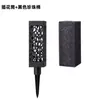 Portaflores de plástico hueco con punta a prueba de lluvia para cementerio, para la ceremonia Qingming, limpieza de tumbas, cementerio, césped exterior, forma cuadrada negra, transfronterizo