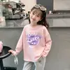 Camiseta de Manga Larga de Algodón Puro para Niñas Estilo Coreano Nueva Llegada Moda de Primavera y Otoño para Niños Pequeños y Mayores Niñas Ropa Interior Básica para Bebés