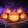 Calavera Calabaza Fantasma LED Vela Electrónica Luz Nocturna Transfronteriza para Fiesta Navideña Decoración de Atmósfera de Casa Embrujada